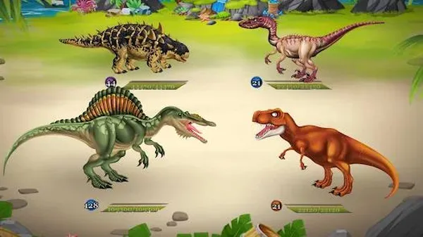 game khủng long - Dino Quest