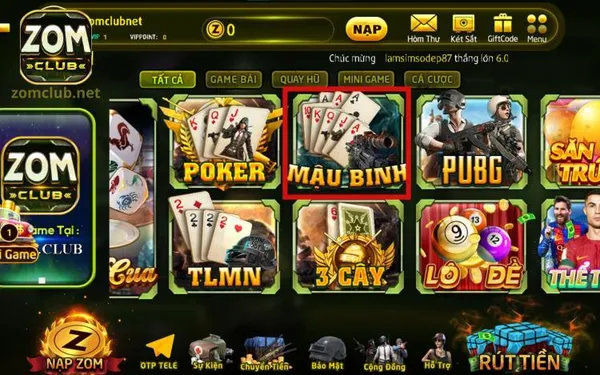 game mậu binh - Mậu Binh Club